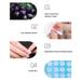 Disposable Nail Wipe Pad Nail Art Tips Manicure Cleaning Wipes for Hand Decoration