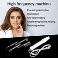Weloille Professional Skin Therapy Wand - Portable High Frequency Skin Therapy Machine â€“ Boost Your Skin â€“ Clear Firm & Tighten