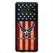 US Air Force USA Flag Military Soldier Slim Hard Rubber Custom Case Cover For Samsung Galaxy S23 Ultra S22+ S21 Plus