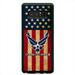 US Air Force USA Flag Military Soldier Slim Hard Rubber Custom Case Cover For Samsung Galaxy S23 Ultra S22+ S21 Plus