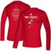 Men's adidas Red Louisville Cardinals The Denny Crum Legacy Collection Creator Long Sleeve T-Shirt