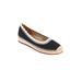 Women's The Franny Flat by Comfortview in Black (Size 8 1/2 M)