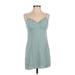 LA Hearts Casual Dress - Slip dress: Teal Dresses - Women's Size Small