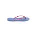 Havaianas Flip Flops: Blue Print Shoes - Women's Size 9 - Open Toe