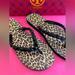 Tory Burch Shoes | Nib Tory Burch Pattered Rubber Sandals Size 7m | Color: Black | Size: 7