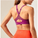 Athleta Intimates & Sleepwear | Athleta 34dd Advance Sports Bra Fuchsia Purple High Impact Keyhole Running | Color: Pink/Purple | Size: M