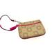 Coach Bags | Coach Wristlet, Tan & Fuchsia | Color: Pink/Tan | Size: Os