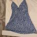 Zara Dresses | Floral Zara Dress | Color: Blue | Size: S