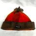 Columbia Accessories | Columbia Fleece Infant Snow Hat Baby Sz 0/S | Color: Brown/Red | Size: Osbb