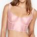 Victoria's Secret Intimates & Sleepwear | Nwt Victoria’s Secret Light Pink Satin Bra Top // 32d | Color: Pink | Size: 32d
