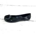 Kate Spade Shoes | Kate Spade Jelly Shoes Women’s 8b Black Camilla Flower Ballet Flats. | Color: Black | Size: 8