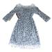 Zara Dresses | Nwot! Zara Black And White Sequined Dress Small | Color: Black/Silver | Size: S