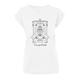 T-Shirt MERCHCODE "Merchcode Damen Ladies Frida Kahlo Coyacan T-Shirt" Gr. XXL, weiß (white) Herren Shirts T-Shirts