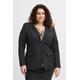 Jackenblazer FRANSA "Fransa FPSTRETCH JA 2" Gr. 48, schwarz (black) Damen Blazer