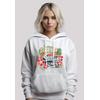 Kapuzenpullover F4NT4STIC "The Beach Boys Musik Band Tropical", Damen, Gr. L, weiß, Obermaterial: 65% Baumwolle, 35% Polyester, casual, relaxed fit, Langarm, Pullover, Premium Qualität