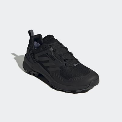 Wanderschuh ADIDAS TERREX "TERREX SWIFT R3 GORE-TEX", Gr. 41, schwarz (core schwarz, core schwarz, grau six), Textil, Sy