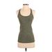 Lululemon Athletica Active Tank Top: Green Activewear - Women's Size 2