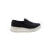 Dr. Scholl's Sneakers: Slip-on Platform Casual Black Solid Shoes - Women's Size 8 - Almond Toe