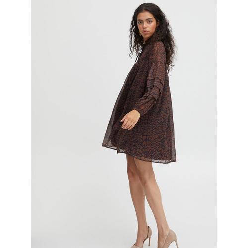 B.Young Blusenkleid Damen braun, 40