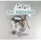 1 satz/los weiß schwarz Ersatz Für Xbox 360 Controller Voller Verdrahtete Gehäuse Shell Cover Für