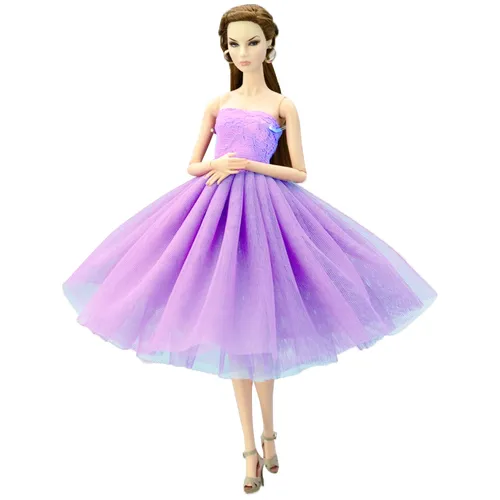 NK Neueste Puppe Kleid Kurze Ballett Kleider Für Barbie Puppe Kleidung Mode Kleidung Für Barbie