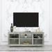 Modern TV Stand Furniture with 4 Compartments & 1 Open Shelf Cabinet, High-Quality Particle Board, Easy-to-Clean Surface