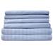 1500 Count 6-Piece Dobby Stripe 14" Pocket Sheet Set