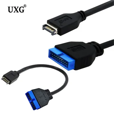 USB 3.1 Frontplatten-Header auf USB 3.0 20Pin Header-Verlängerungskabel 30 cm für ASUS-Motherboard Image