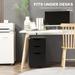 3 Drawers Mobile File Cabinet