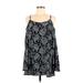 Weekend Suzanne Betro Sleeveless Blouse: Cold Shoulder Cold Shoulder Black Tops - Women's Size Medium