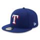 Casquette ajustée Texas Rangers New Era Authentic On-Field 59FIFTY - unisexe Taille: 7-3/8 in