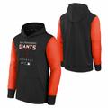 "Sweat à capuche de baseball Nike Therma Fleece des Giants de San Francisco - Jeune - unisexe Taille: L (14/16)"