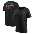 Mehrfarbiges Records-Grafik-T-Shirt aus der Olympic Collection – Schwarz – Damen