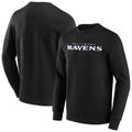 Baltimore Ravens Crew-Sweatshirt mit alternativer Farbe und Wortmarke - Herren