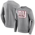 New York Giants Rundhals-Sweatshirt mit neutraler Farbe und Logo - Herren