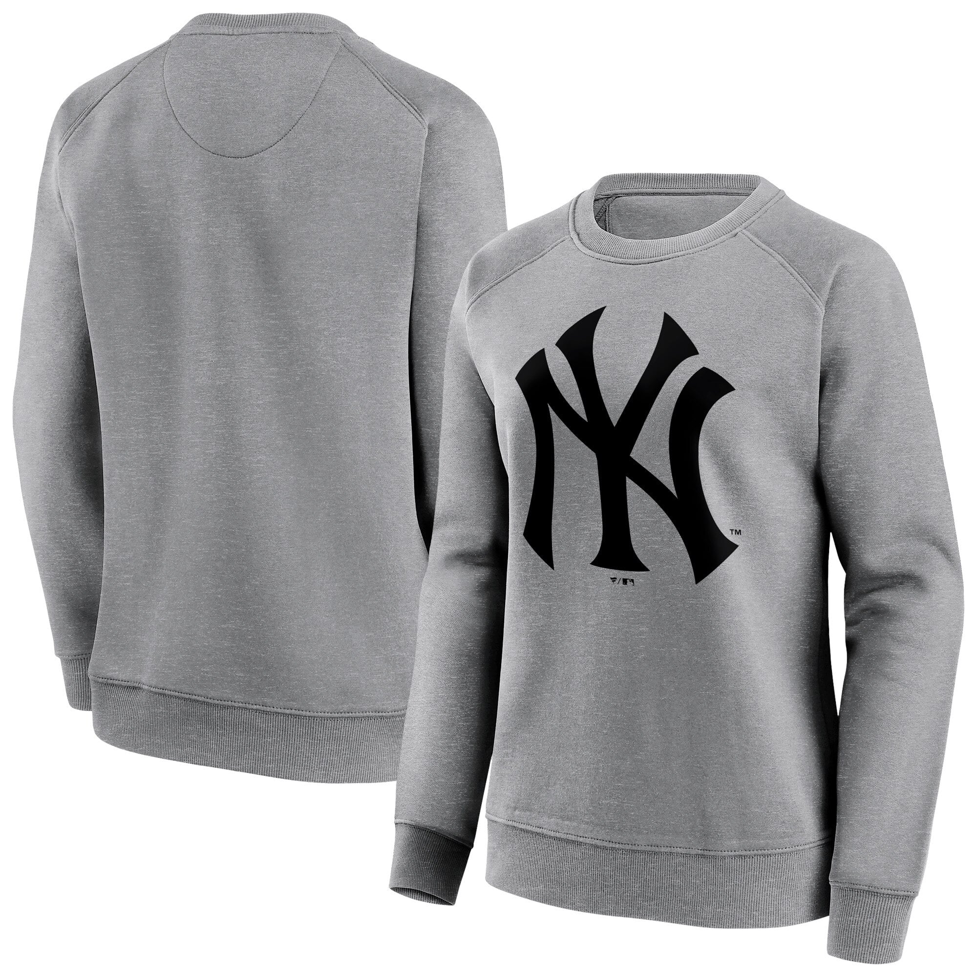 New York Yankees Iconic Mono Logo Graphic Crew Sweatshirt – Damen