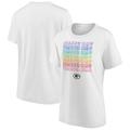 Green Bay Packers Pride Graphic T-Shirt – Weiß – Damen