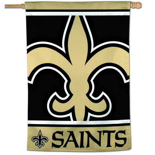 Vertikales Banner der New Orleans Saints im Format 28x40