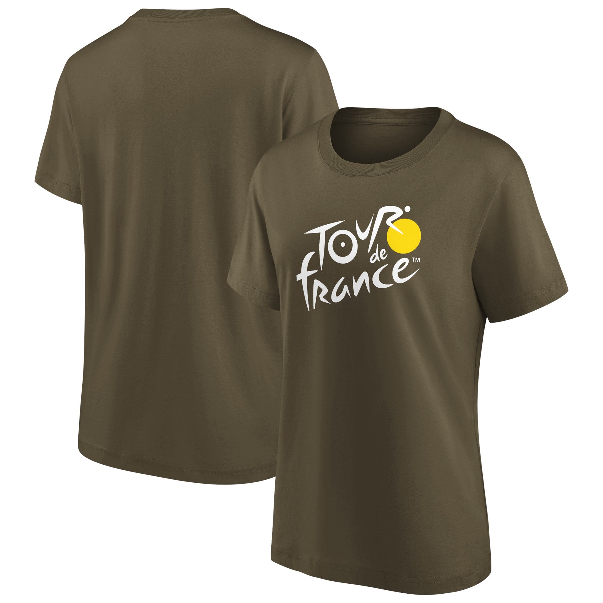Le Tour de France Mono-Logo-Grafik-T-Shirt – Damen