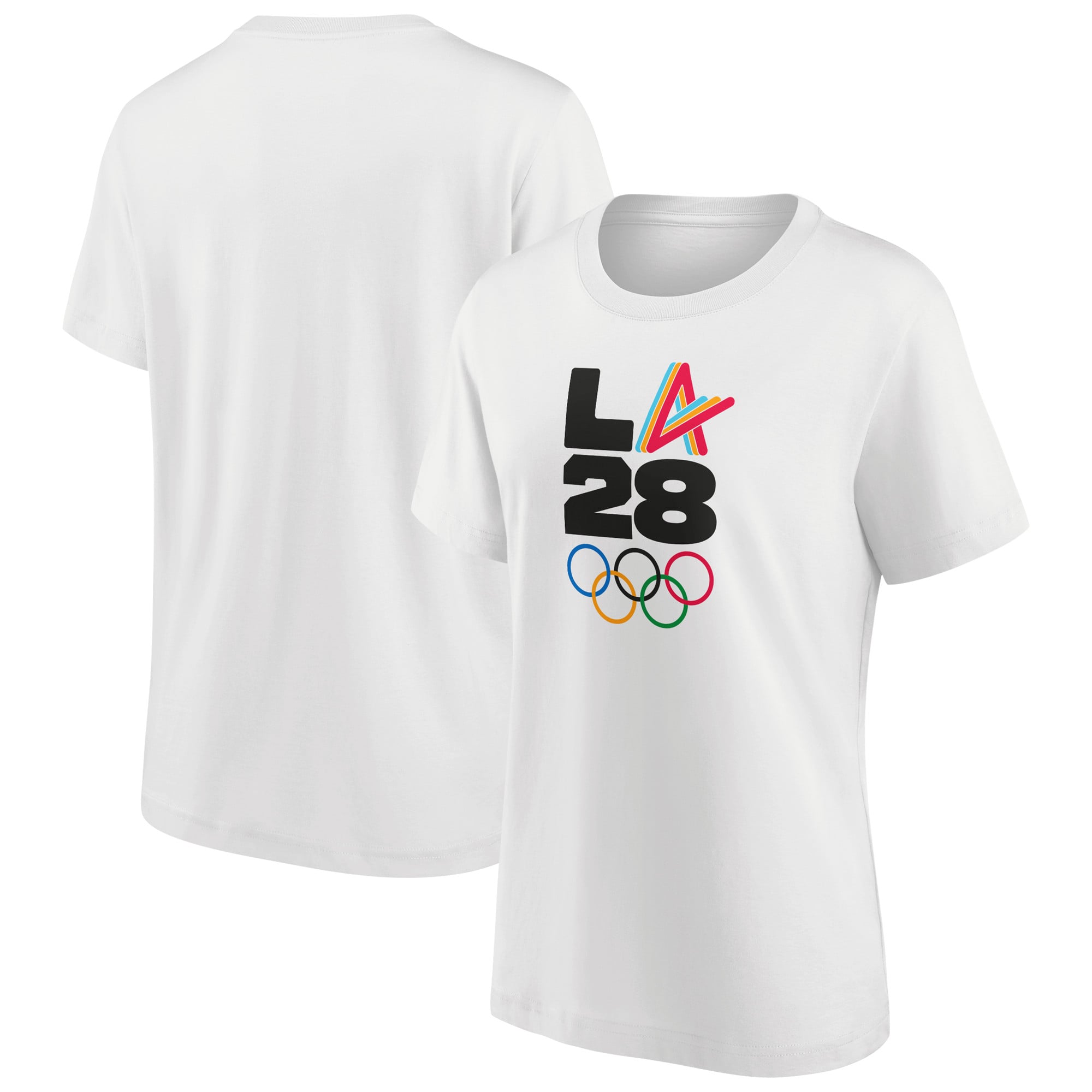 LA 2028 Creator A's Olympics Graphic T-Shirt – Weiß – Damen