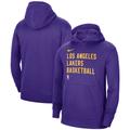 Los Angeles Lakers Nike Spotlight Fleece Overhead Hoodie - Herren
