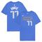 Dallas Mavericks Nike Icon Name & Number T-Shirt - Luka Doncic - Spiel Royal - Jugendliche