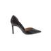 Zara Heels: Slip-on Stilleto Cocktail Party Black Shoes - Women's Size 40 - Pointed Toe