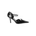 Nine West Heels: Pumps Stilleto Chic Black Solid Shoes - Women's Size 10 - Pointed Toe