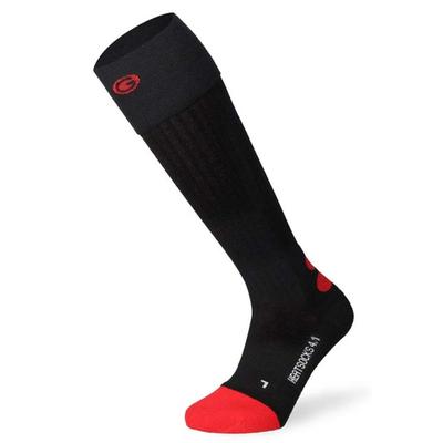 Lenz 4.1 Toe Cap Unisex Heated Socks with rcB 1200 Batteries - Re-Packaged Black