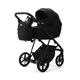 Mee-Go Milano Evo | 3in1 Travel System with Cosmo Car Seat (Colour: Abstract Black (Standard))
