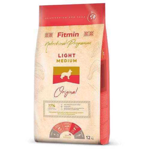 2x 12kg Fitmin Program Medium Light Hundefutter trocken