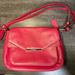 Coach Bags | Coach Leather Shoulder/Crossbody Bag | Color: Red/Silver | Size: Os