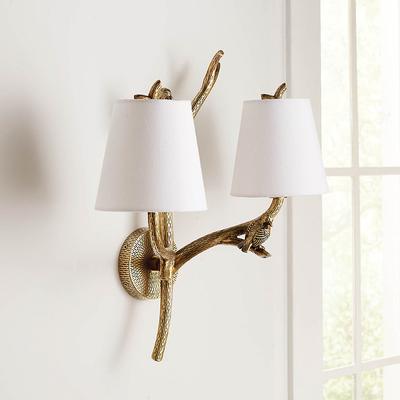 Aviary Double Wall Sconce - Frontgate