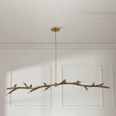 Aviary Linear Chandelier - Frontgate